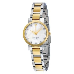 EUC Kate Spade Mini Gramercy Two Tone Gold Watch